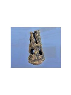   AquaDeckor - álló fatörzs odú  (kerámia) akváriumokba, terráriumokba (16x14x24cm)