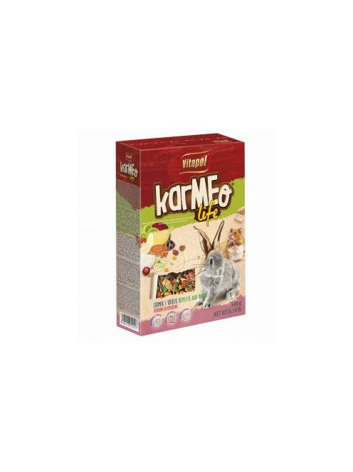 Vitapol Karma 2in1 (zöldség,gyümölcs)  kiegészítő eleség - rágcsálók és nyulak részére (340g)
