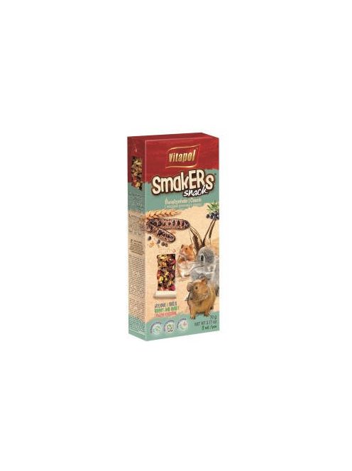 Vitapol Smakers rúd (szentjánoskenyér) - prémium duplarúd - rágcsálók és nyulak részére (90g)