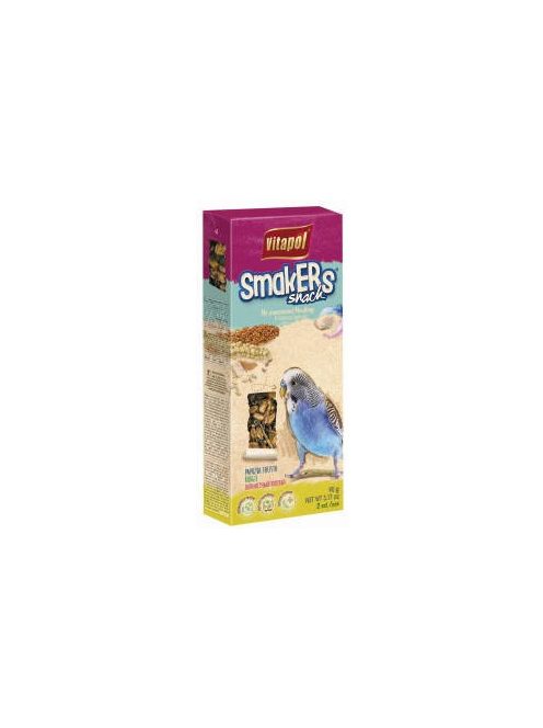 Vitapol Smakers rúd (tollváltást segítő) - prémium duplarúd - hullámos papagáj részére (80g)