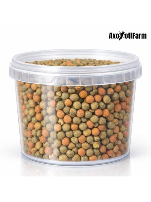 Axolotl száraz táp- Axolotl tenyésztői eleségtáp 500 ml - kifejlett 20 cm feletti axoltl számára