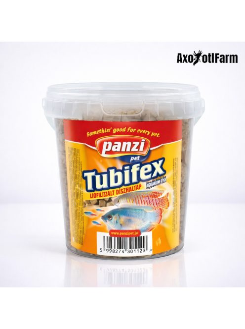 Tubifex liofizált eleségkockák - Panzi - 75 g vödrös
