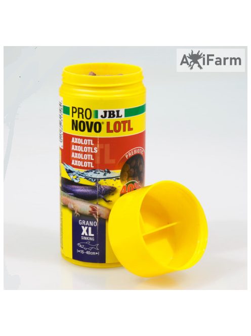 JBL PRONOVO lotl GRANO XL 250ml- Granulált alaptáp kifejlett axolotloknak
