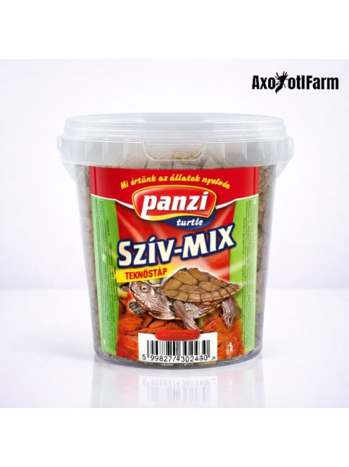 Szívmix Liofizált eleségkockák - Panzi - 100g vödrös